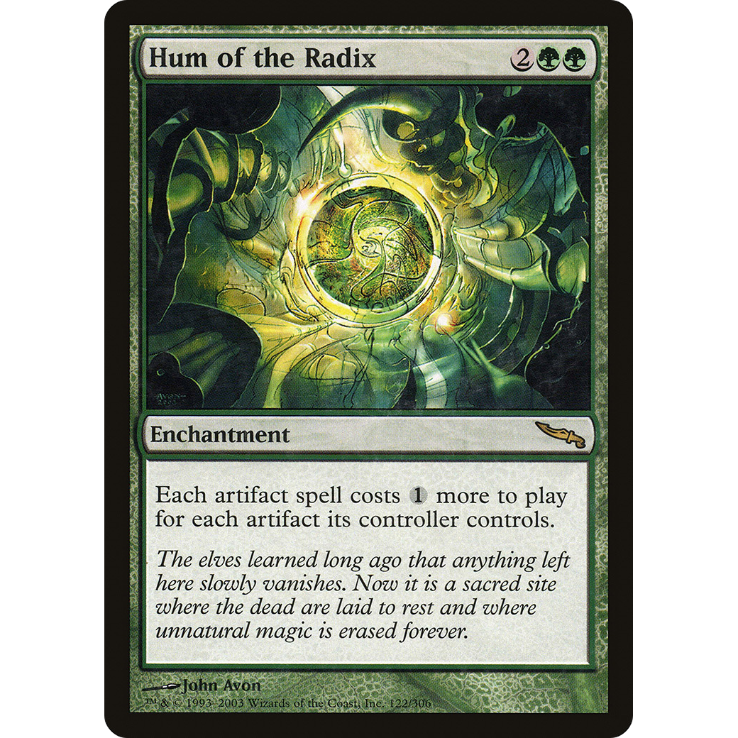Hum of the Radix (MRD-122) - Mirrodin Foil