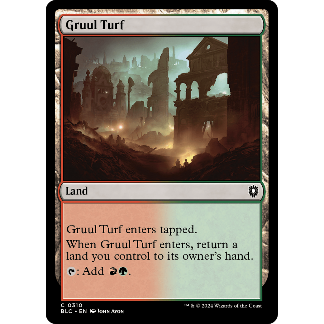 Gruul Turf (BLC-310) - Bloomburrow Commander