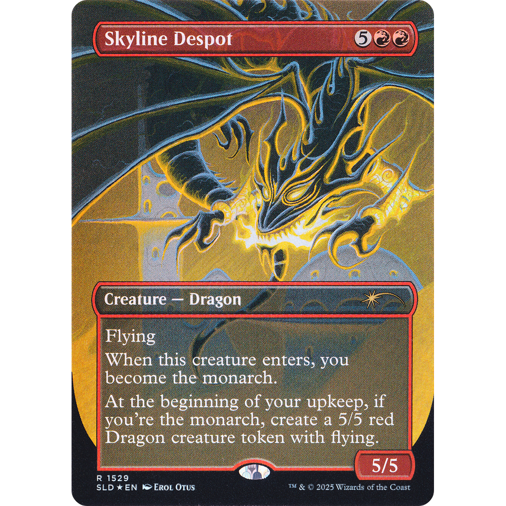 Skyline Despot (Rainbow Foil) (SLD-1529) - Secret Lair Drop (Borderless) Foil