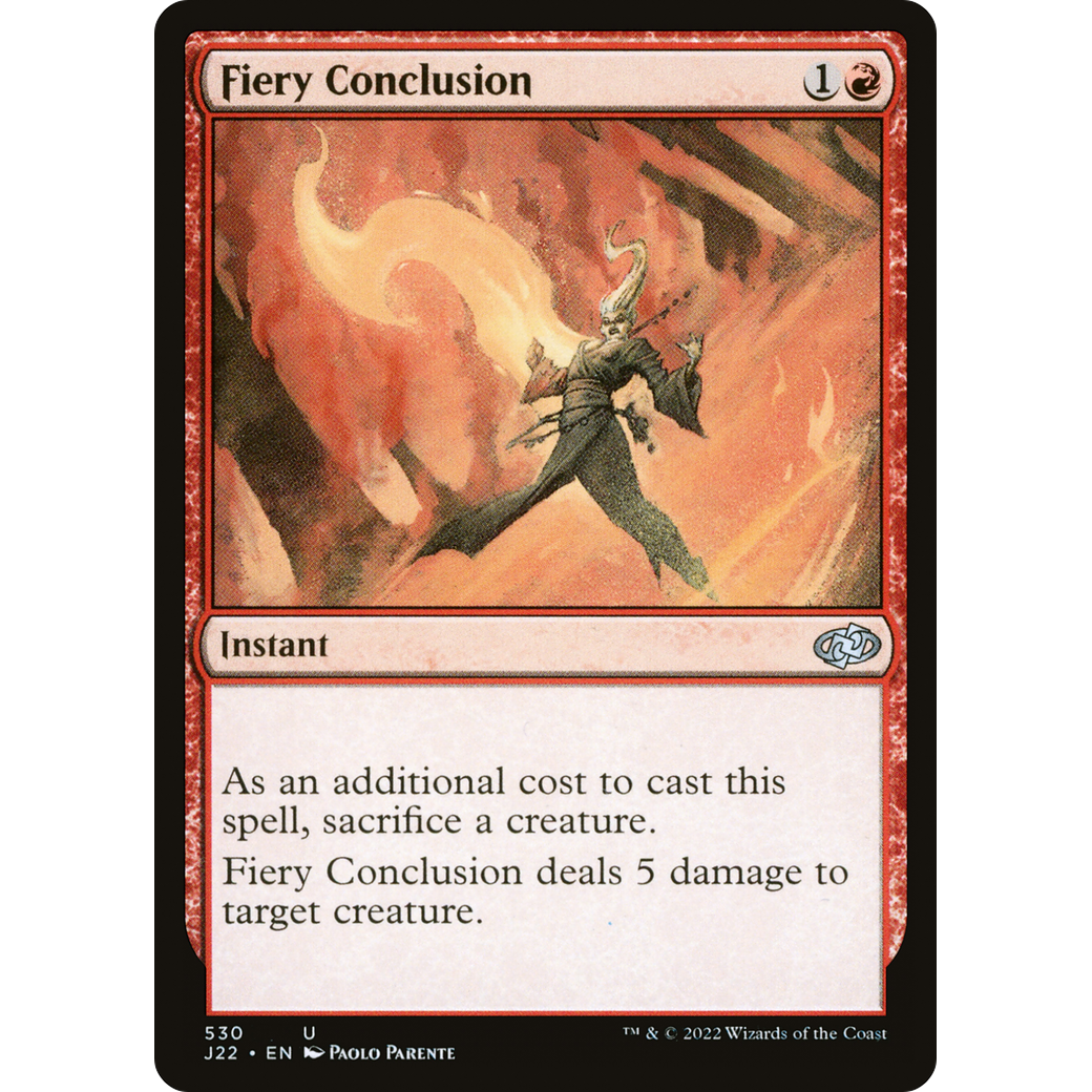 Fiery Conclusion (J22-530) - Jumpstart 2022