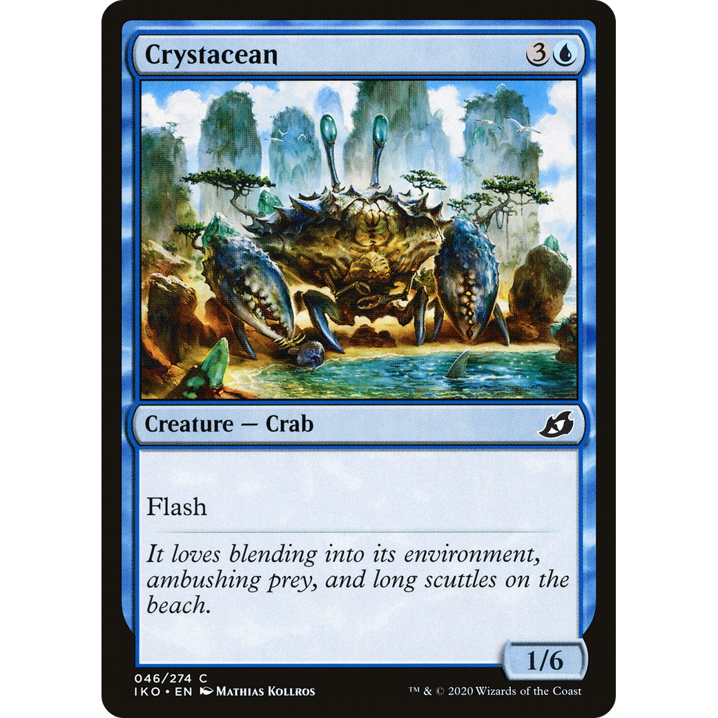 Crystacean (IKO-046) - Ikoria: Lair of Behemoths Foil