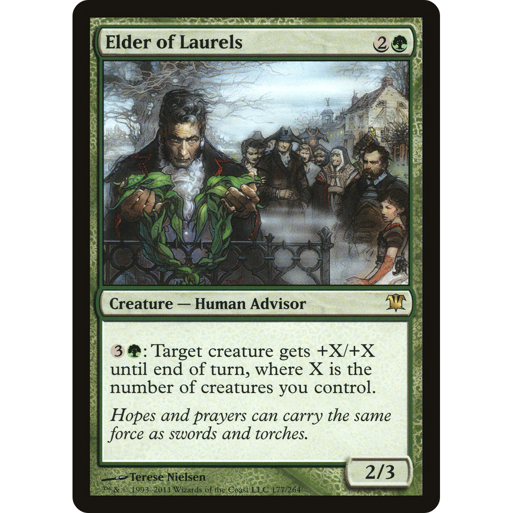 Elder of Laurels (ISD-177) - Innistrad Foil
