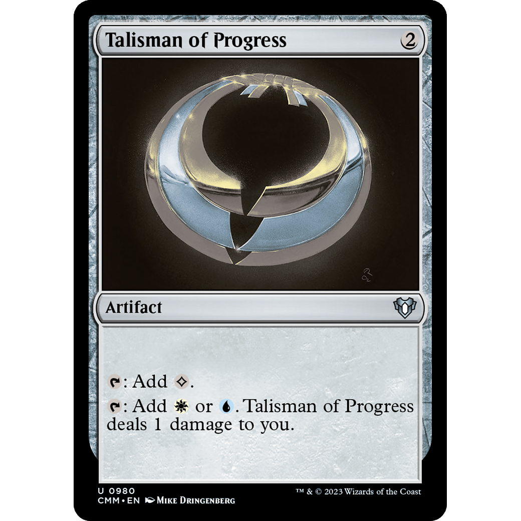Talisman of Progress (CMM-980) - Commander Masters