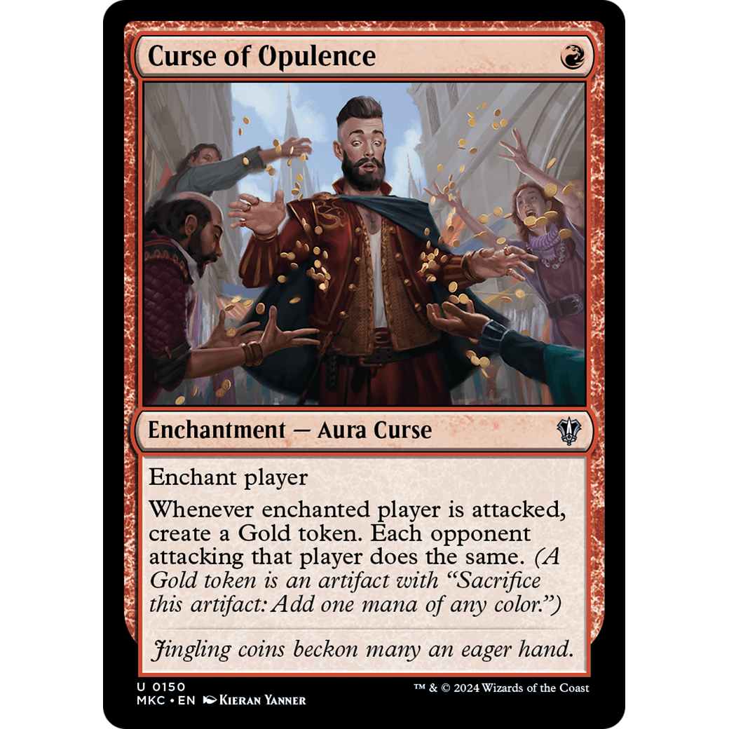 Curse of Opulence (MKC-150) - Murders at Karlov Manor Commander