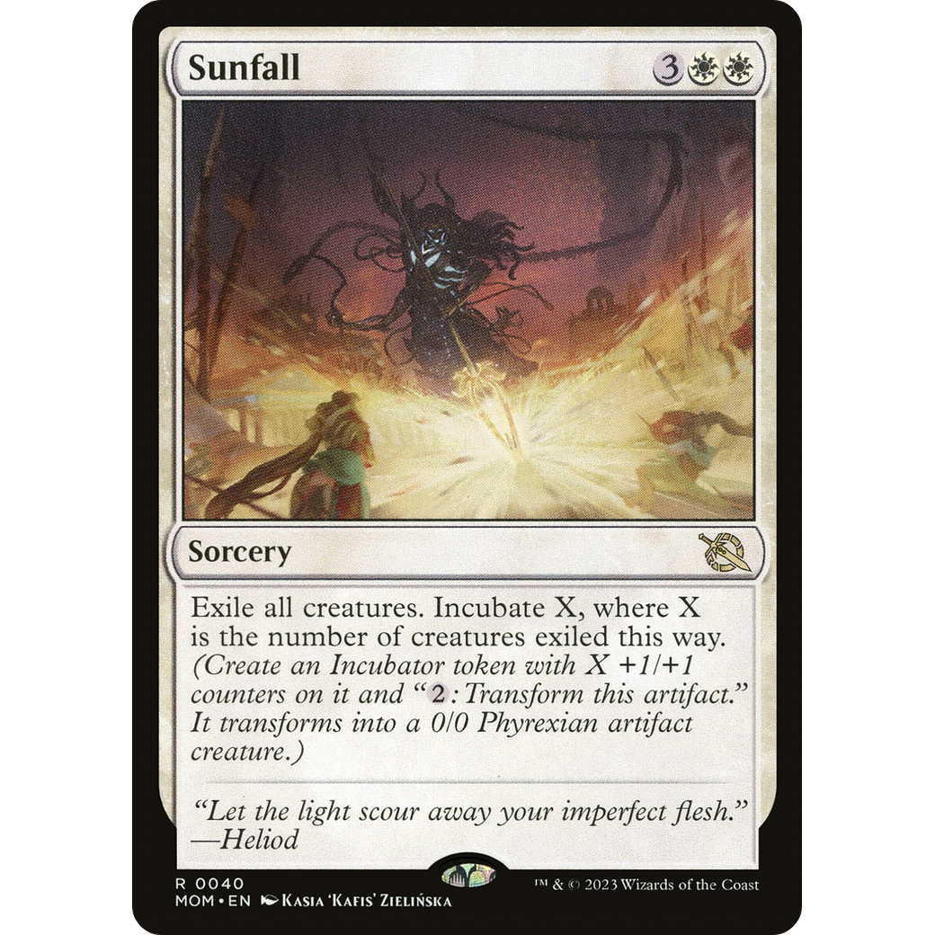 Sunfall (MOM-040) - March of the Machine Foil