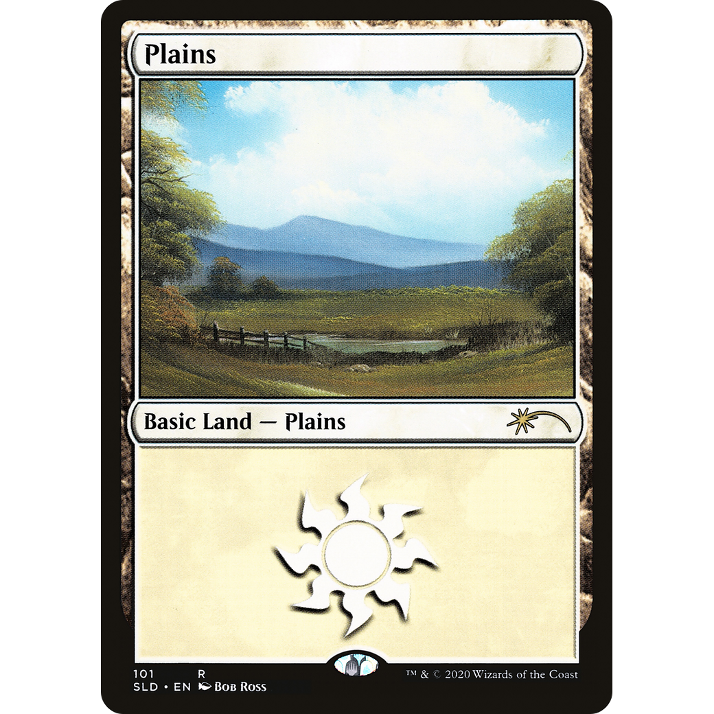 Plains (101) (Bob Ross) (SLD-101) - Secret Lair Drop