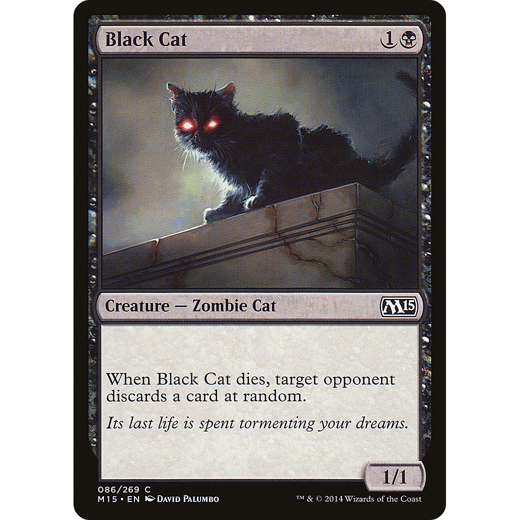 Black Cat (M15-086) - Magic 2015 Foil