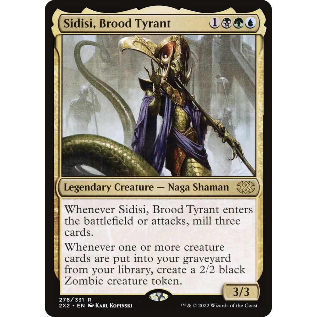 Sidisi, Brood Tyrant (2X2-276) - Double Masters 2022