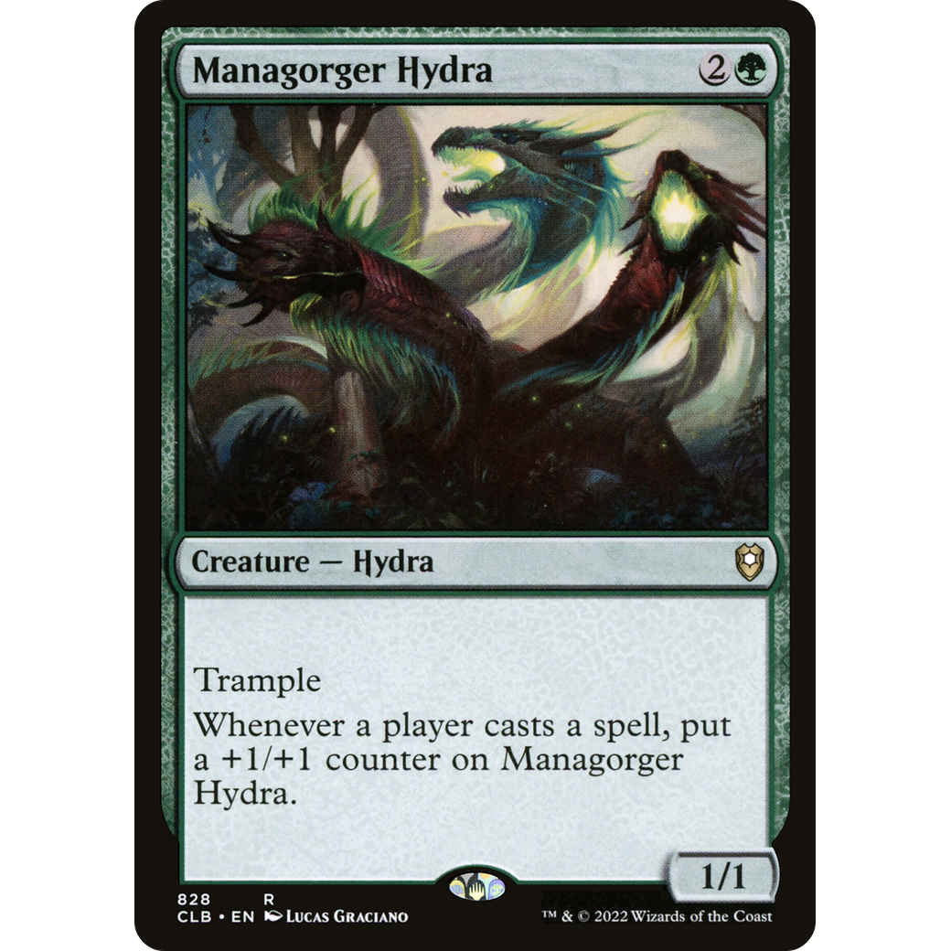 Managorger Hydra (CLB-828) - Commander Legends: Battle for Baldur's Gate