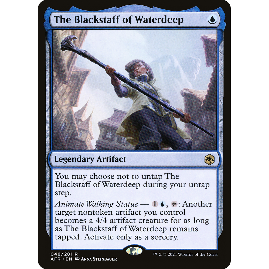 The Blackstaff of Waterdeep (AFR-048) - Adventures in the Forgotten Realms Foil
