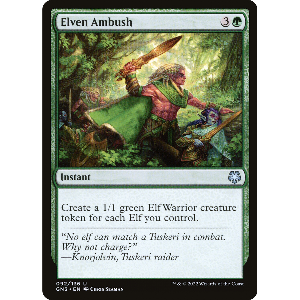 Elven Ambush (GN3-092) - Game Night: Free-for-All
