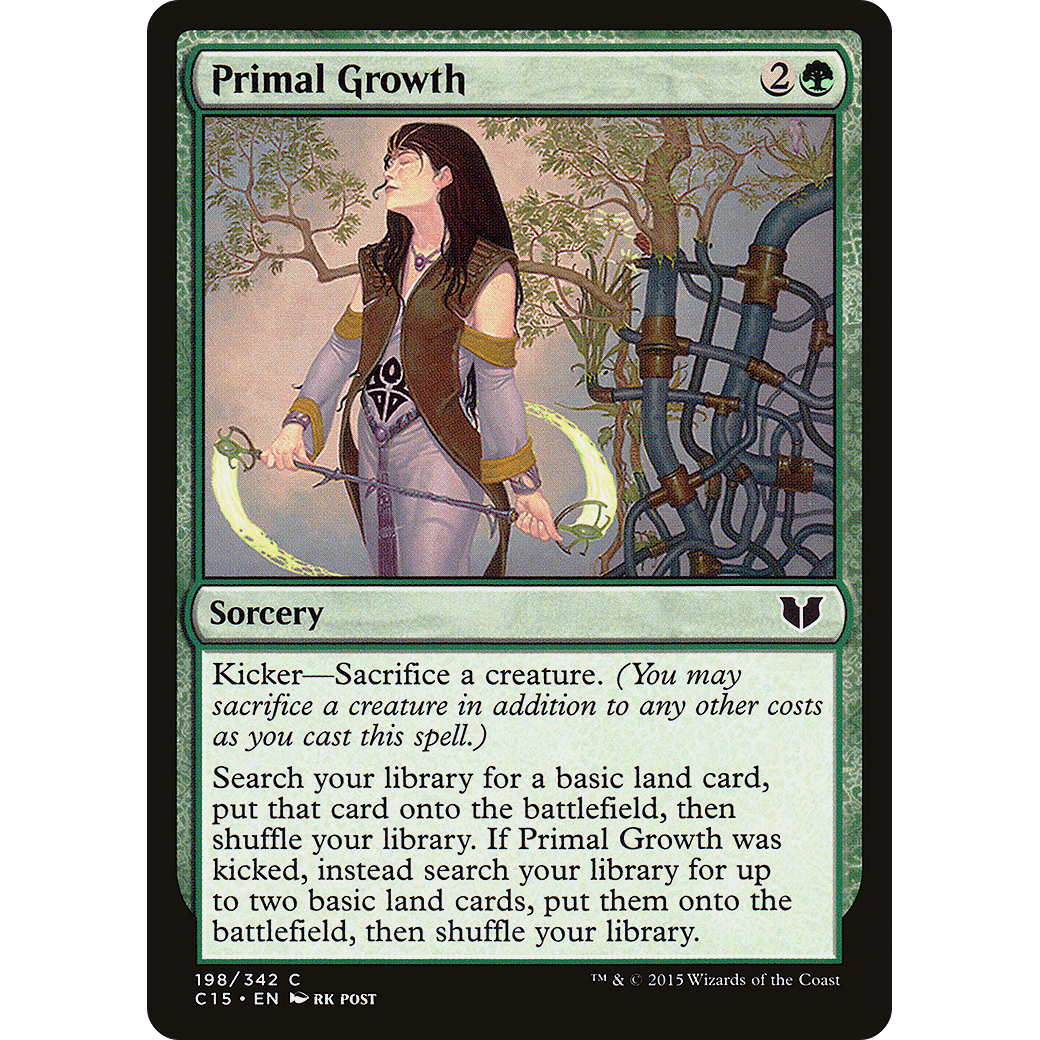 Primal Growth (C15-198) - Commander 2015