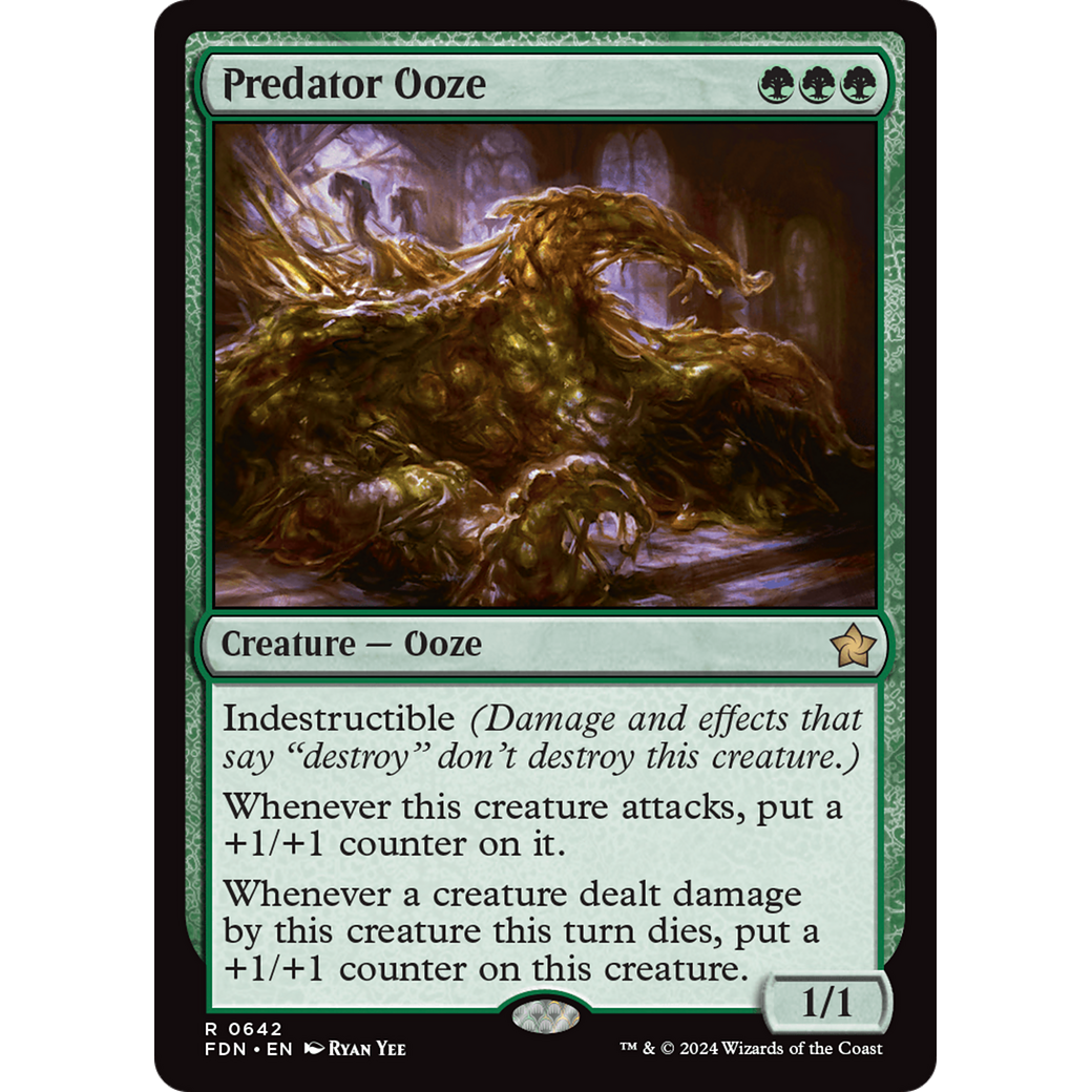 Predator Ooze (FDN-642) - Foundations