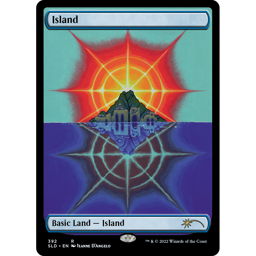 Island (392) (SLD-392) - Secret Lair Drop: (Full Art)