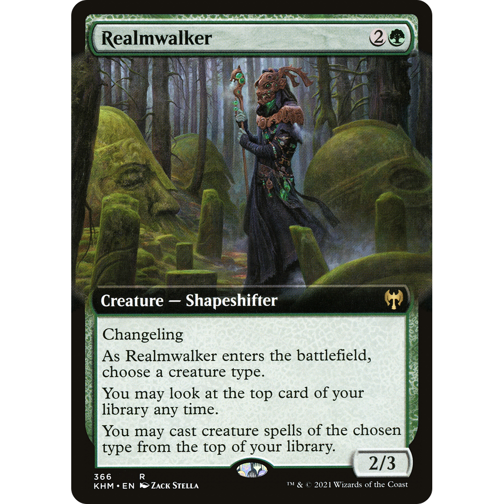 Realmwalker (Extended Art) (KHM-366) - Kaldheim: (Extended Art) Foil