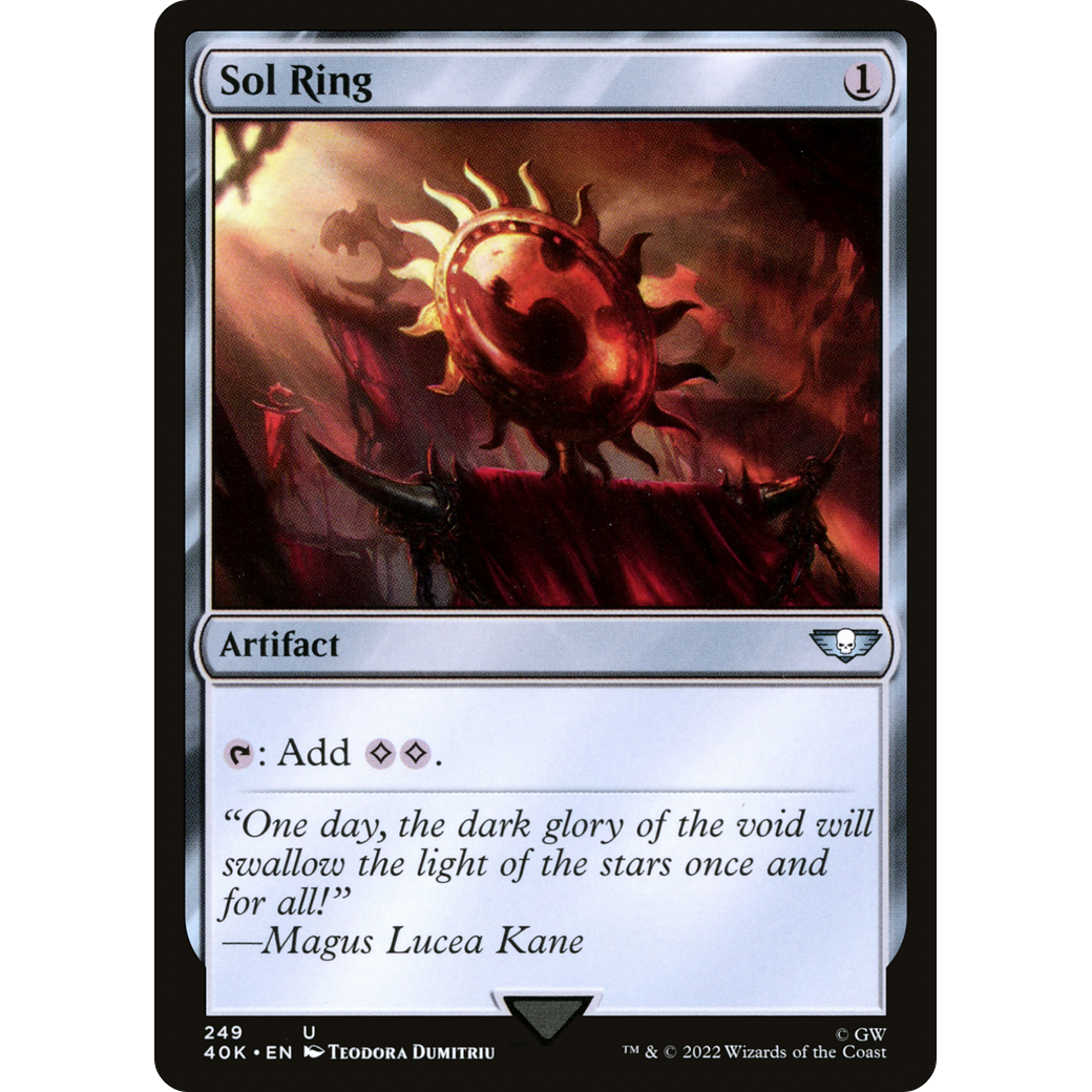 Sol Ring (40K-249) - Warhammer 40,000 Commander