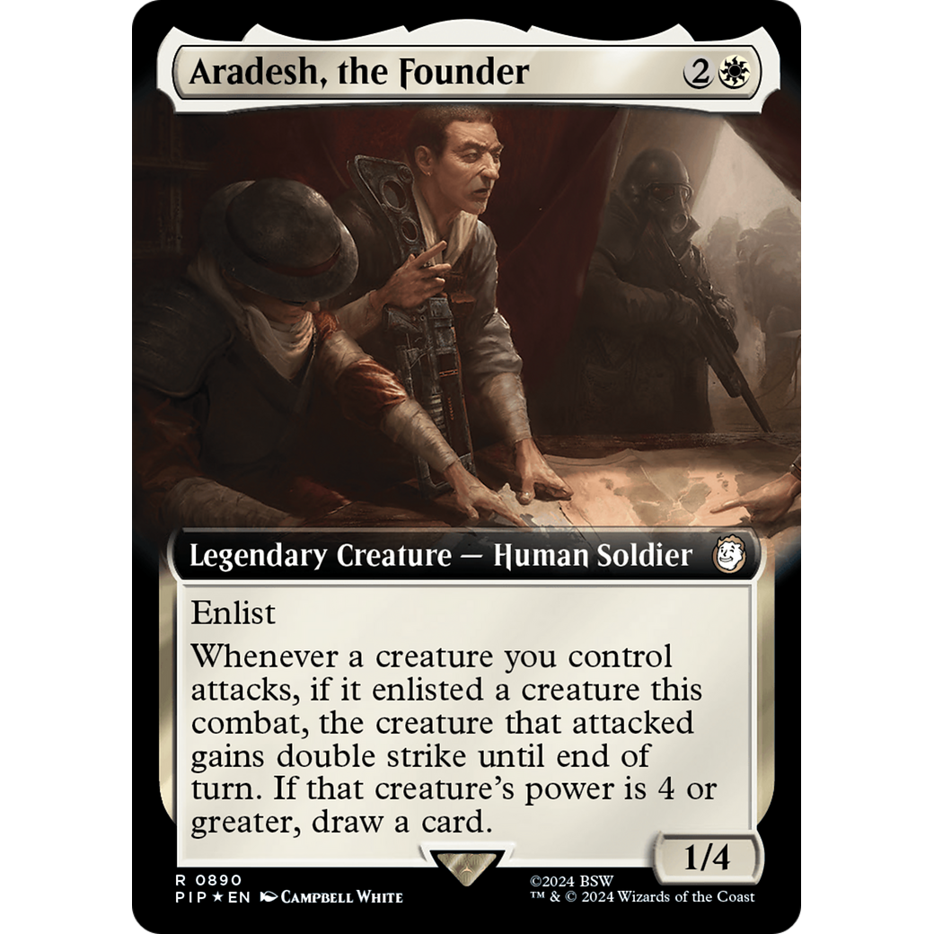 Aradesh, the Founder (PIP-890) - Fallout: (Extended Art) Foil