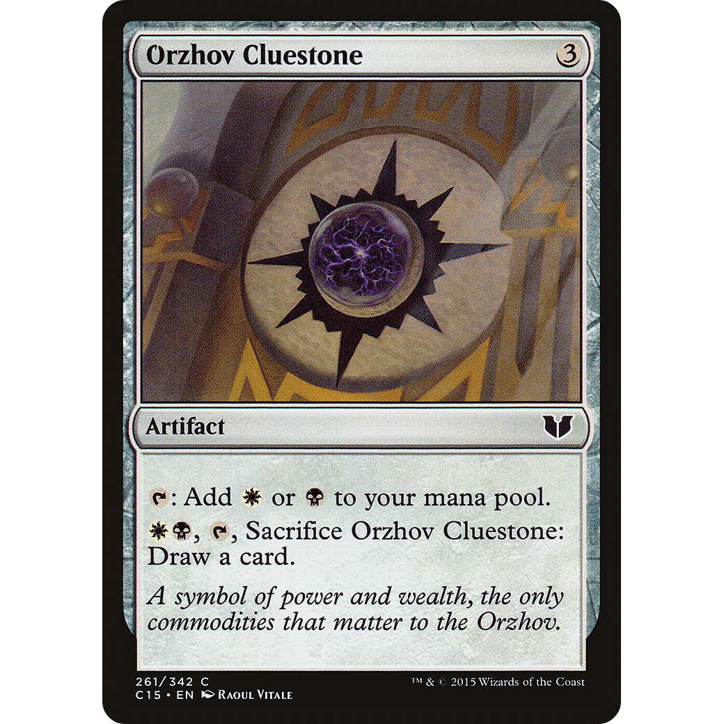 Orzhov Cluestone (C15-261) - Commander 2015
