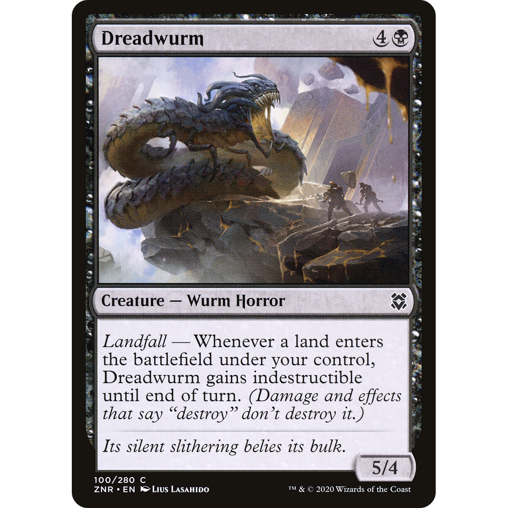 Dreadwurm (ZNR-100) - Zendikar Rising Foil