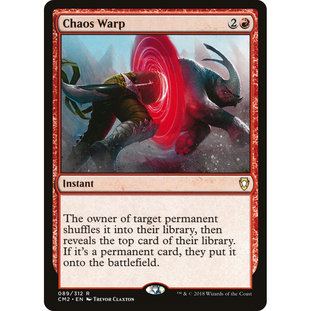Chaos Warp (CM2-089) - Commander Anthology Volume II