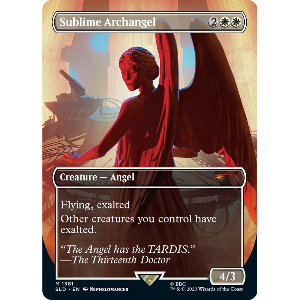 Sublime Archangel (SLD-1381) - Secret Lair Drop (Borderless) Foil