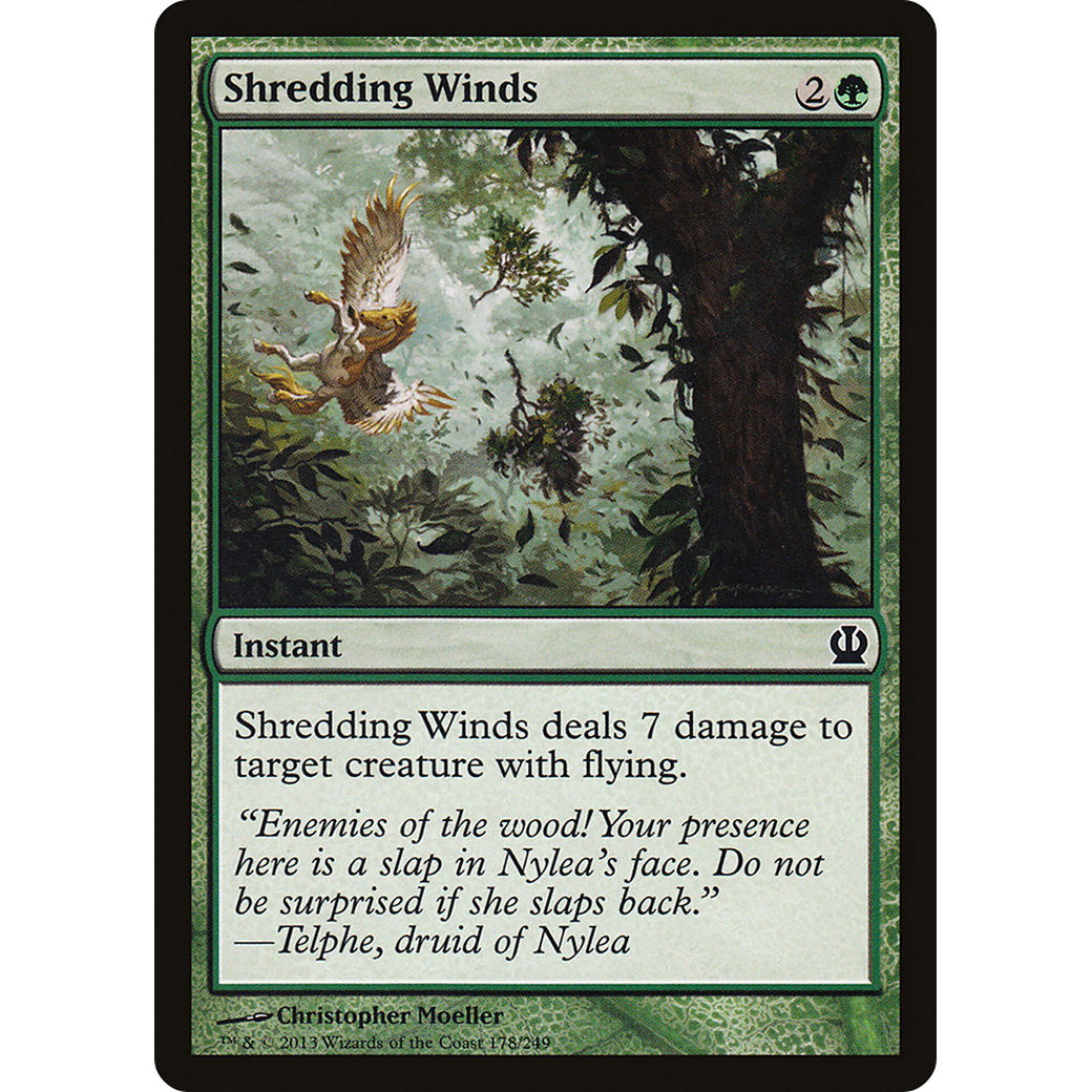 Shredding Winds (THS-178) - Theros