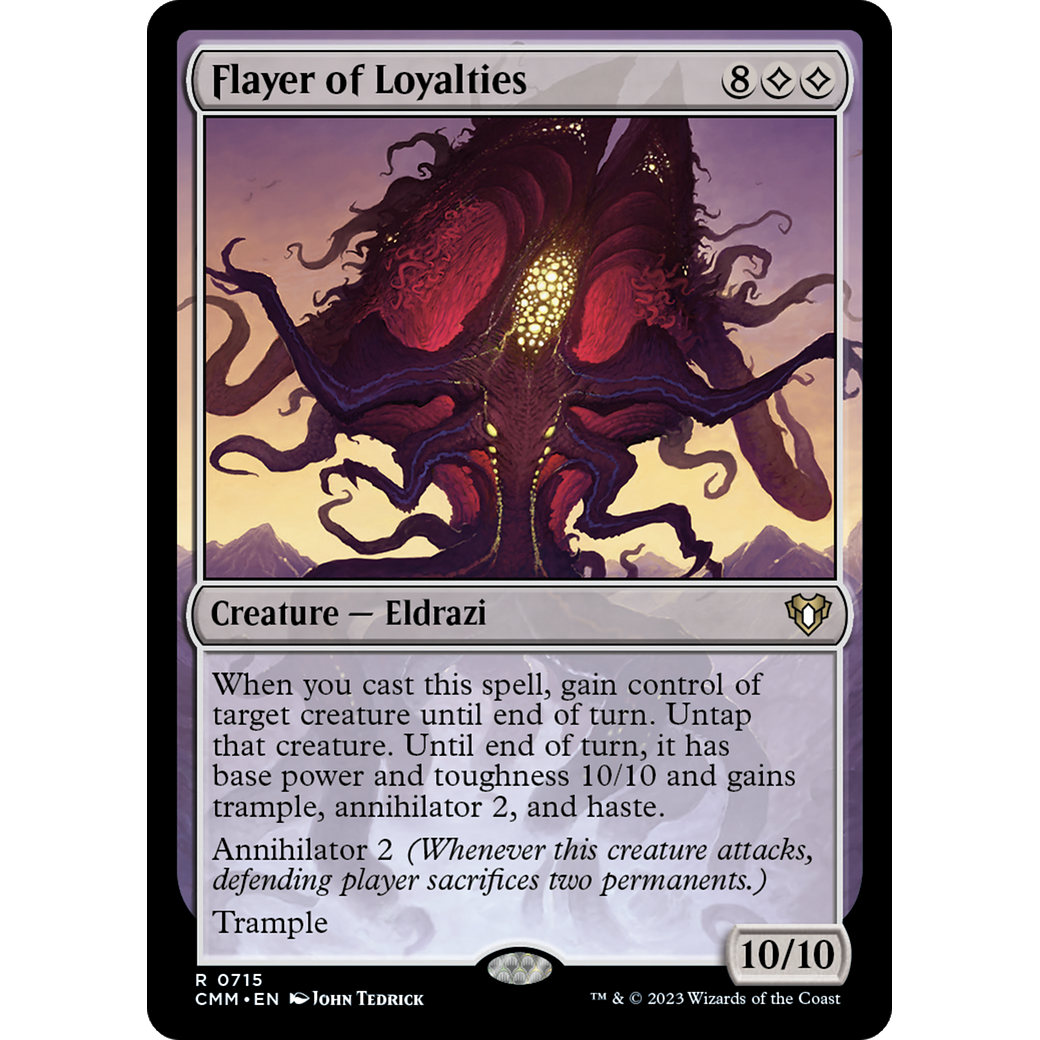 Flayer of Loyalties (CMM-715) - Commander Masters