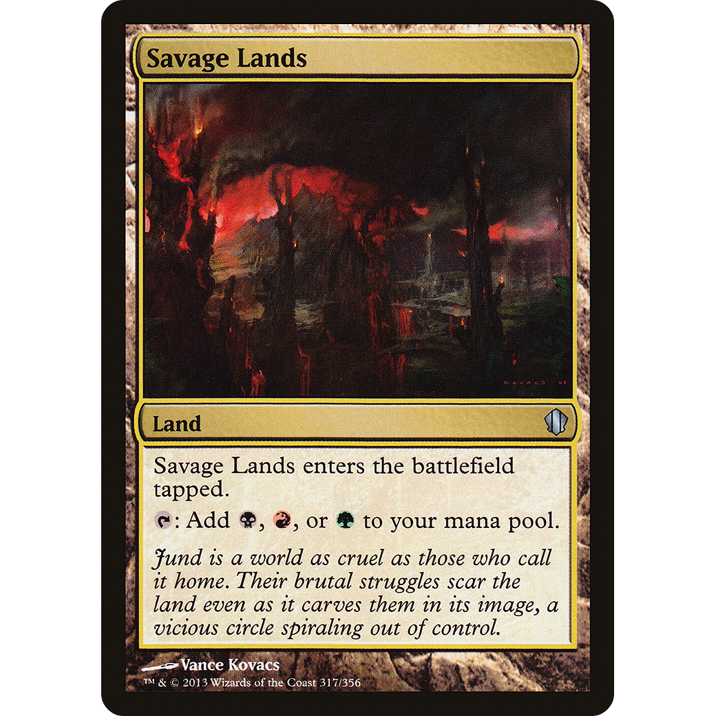 Savage Lands (C13-317) - Commander 2013