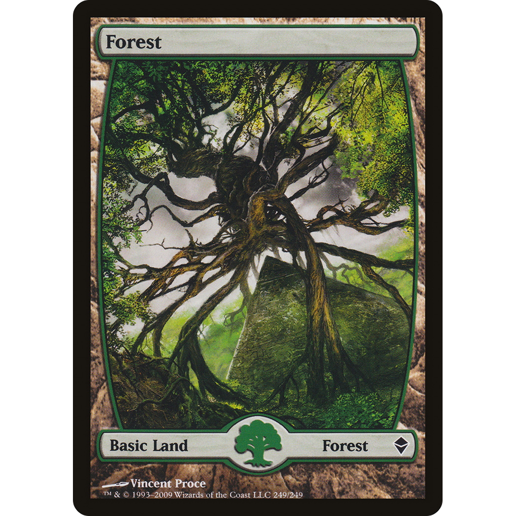 Forest (249) - Full Art (ZEN-249) - Zendikar
