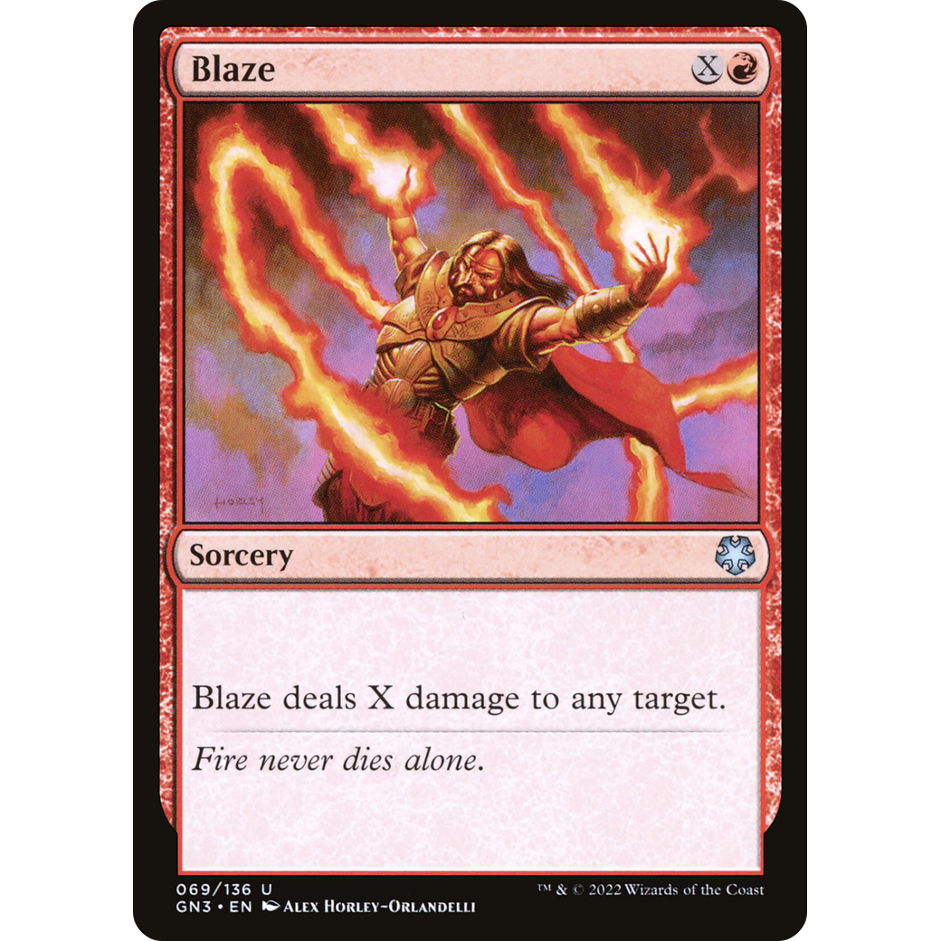 Blaze (GN3-069) - Game Night: Free-for-All