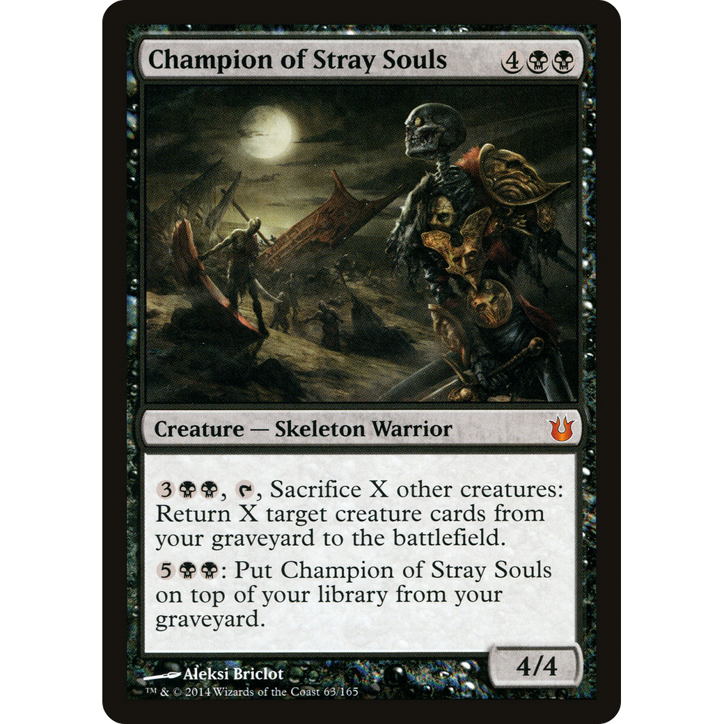 Champion of Stray Souls (BNG-063) - Born of the Gods Foil