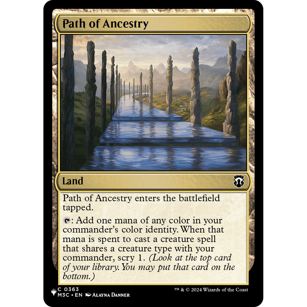 Path of Ancestry (M3C) (LIST-363) - The List