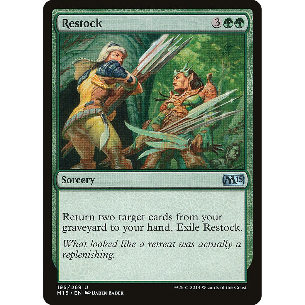 Restock (M15-195) - Magic 2015 Foil