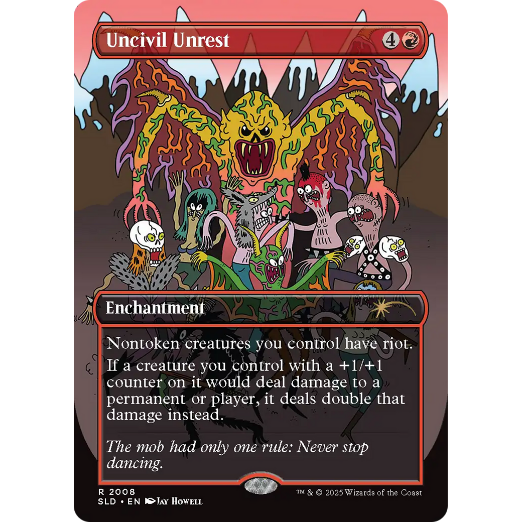 Uncivil Unrest (SLD-2008) - Secret Lair Drop (Borderless)