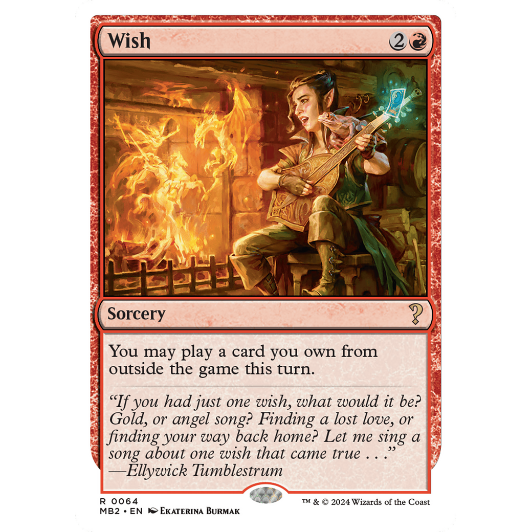 Wish (White Border) (MB2-064) - Mystery Booster 2
