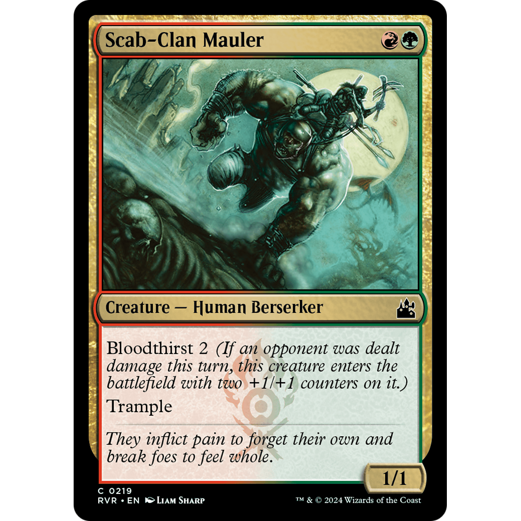 Scab-Clan Mauler (RVR-219) - Ravnica Remastered Foil