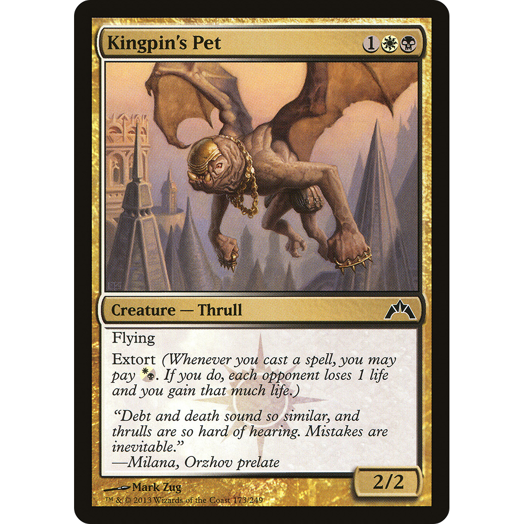 Kingpin's Pet (GTC-173) - Gatecrash