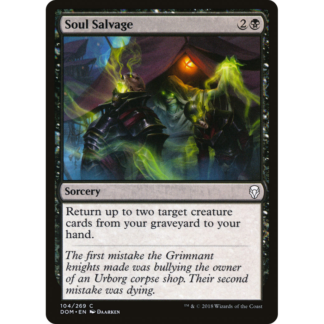 Soul Salvage (DOM-104) - Dominaria