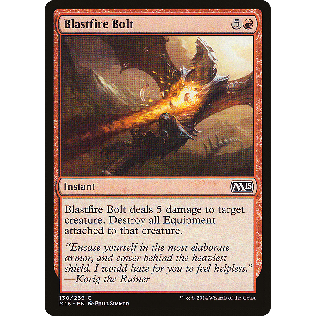 Blastfire Bolt (M15-130) - Magic 2015