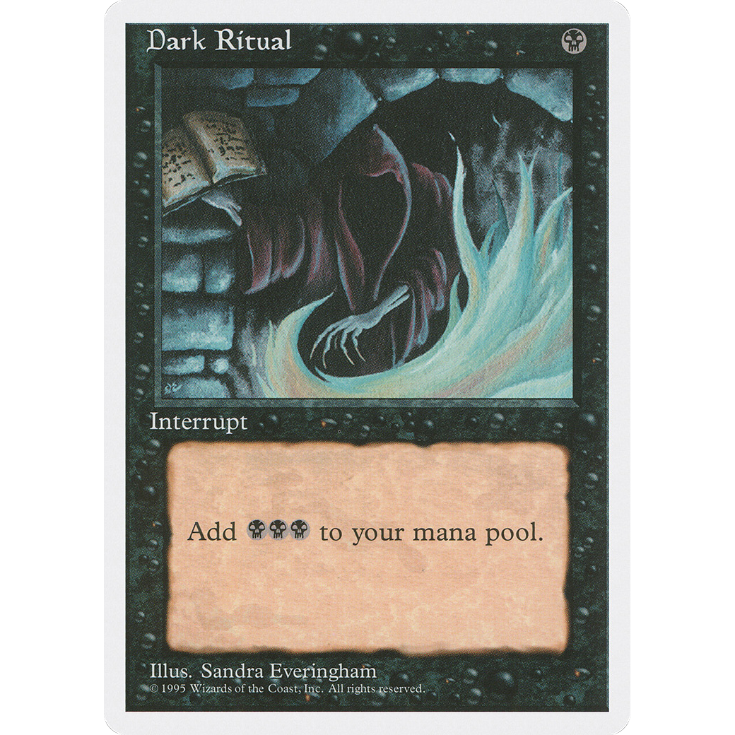 Dark Ritual (4ED-013) - Fourth Edition