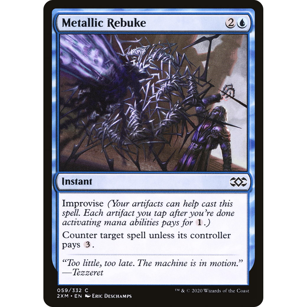 Metallic Rebuke (2XM-059) - Double Masters