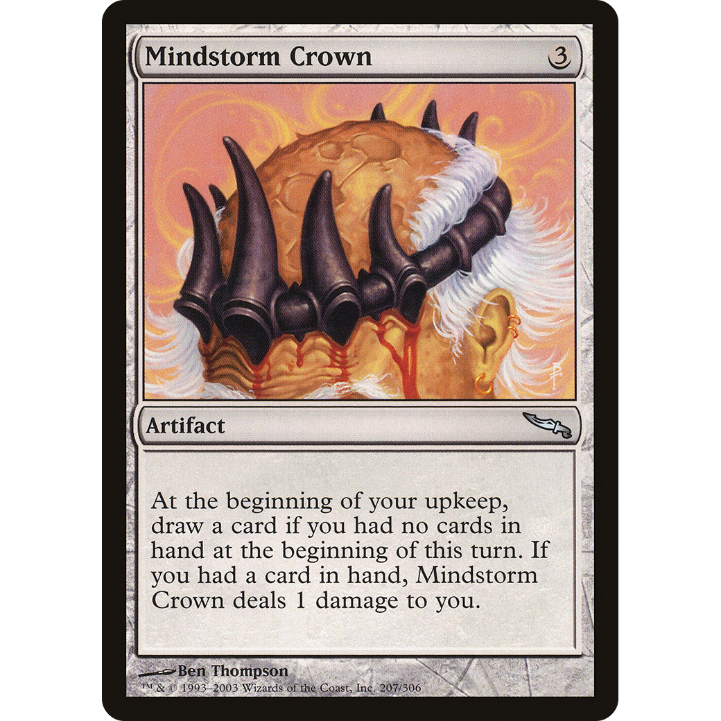 Mindstorm Crown (MRD-207) - Mirrodin Foil