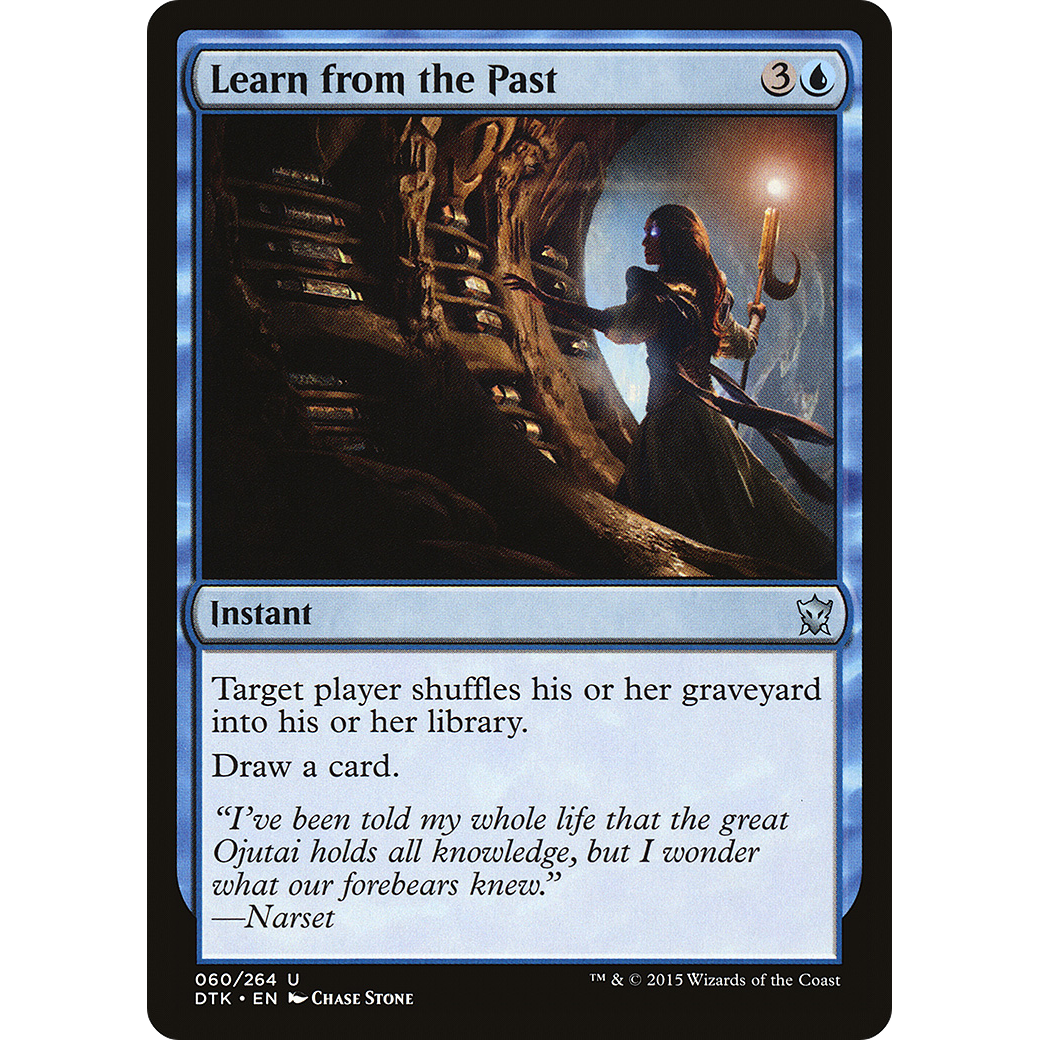 Learn from the Past (DTK-060) - Dragons of Tarkir