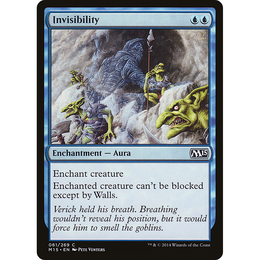 Invisibility (M15-061) - Magic 2015