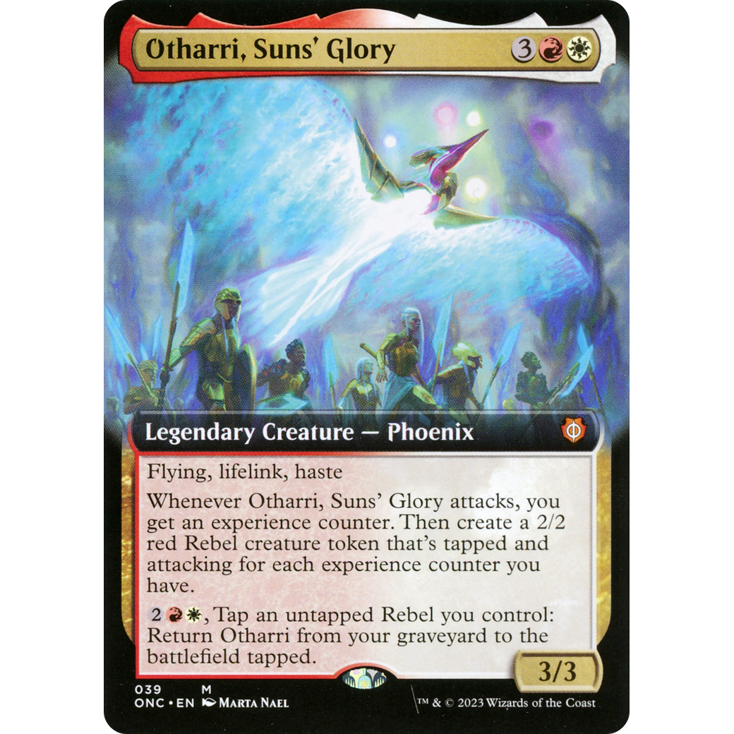 Otharri, Suns' Glory (ONC-039) - Phyrexia: All Will Be One Commander: (Extended Art)