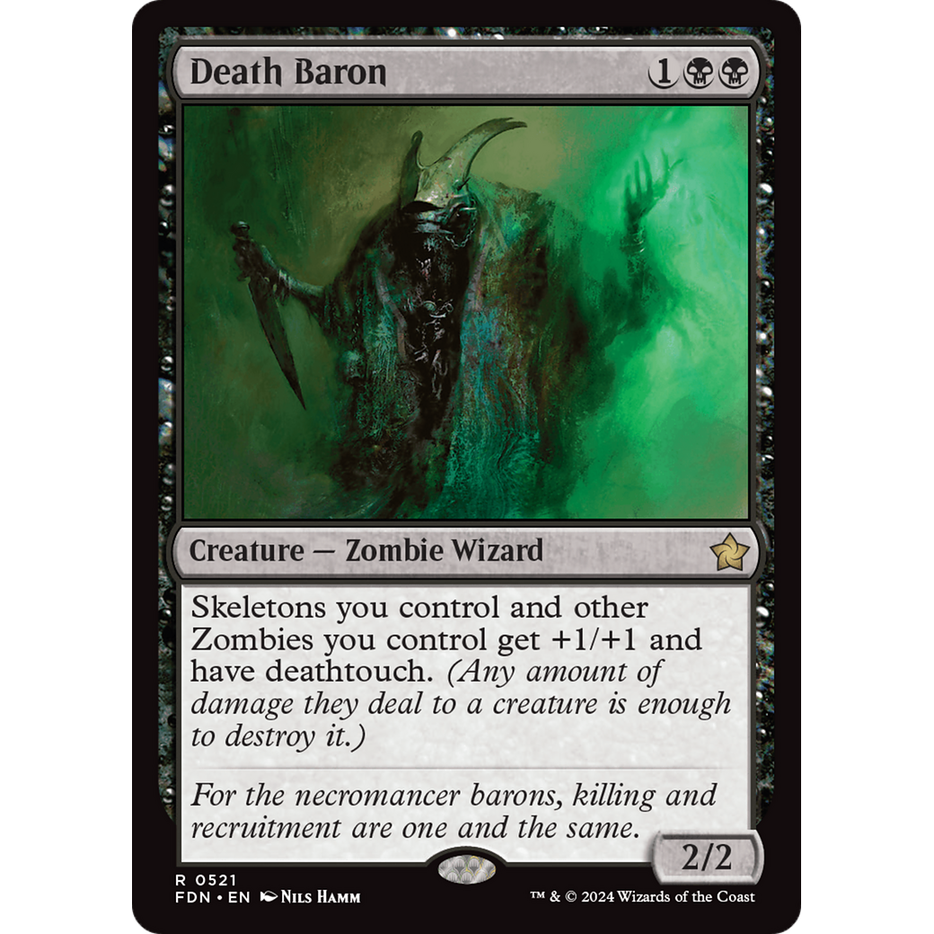 Death Baron (FDN-521) - Foundations