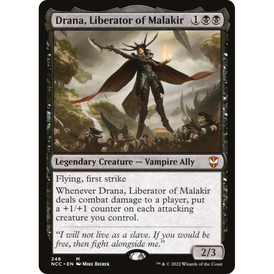 Drana, Liberator of Malakir (NCC-248) - New Capenna Commander