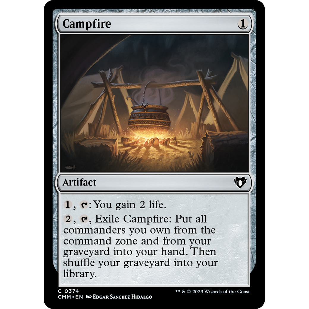 Campfire (CMM-374) - Commander Masters