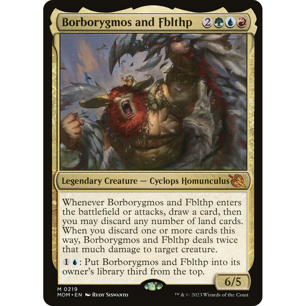 Borborygmos and Fblthp (MOM-219) - March of the Machine