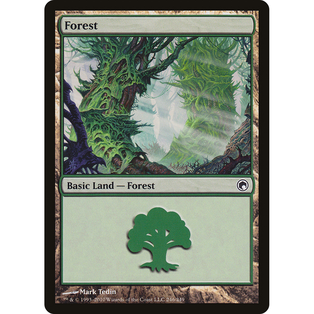 Forest (246) (SOM-246) - Scars of Mirrodin
